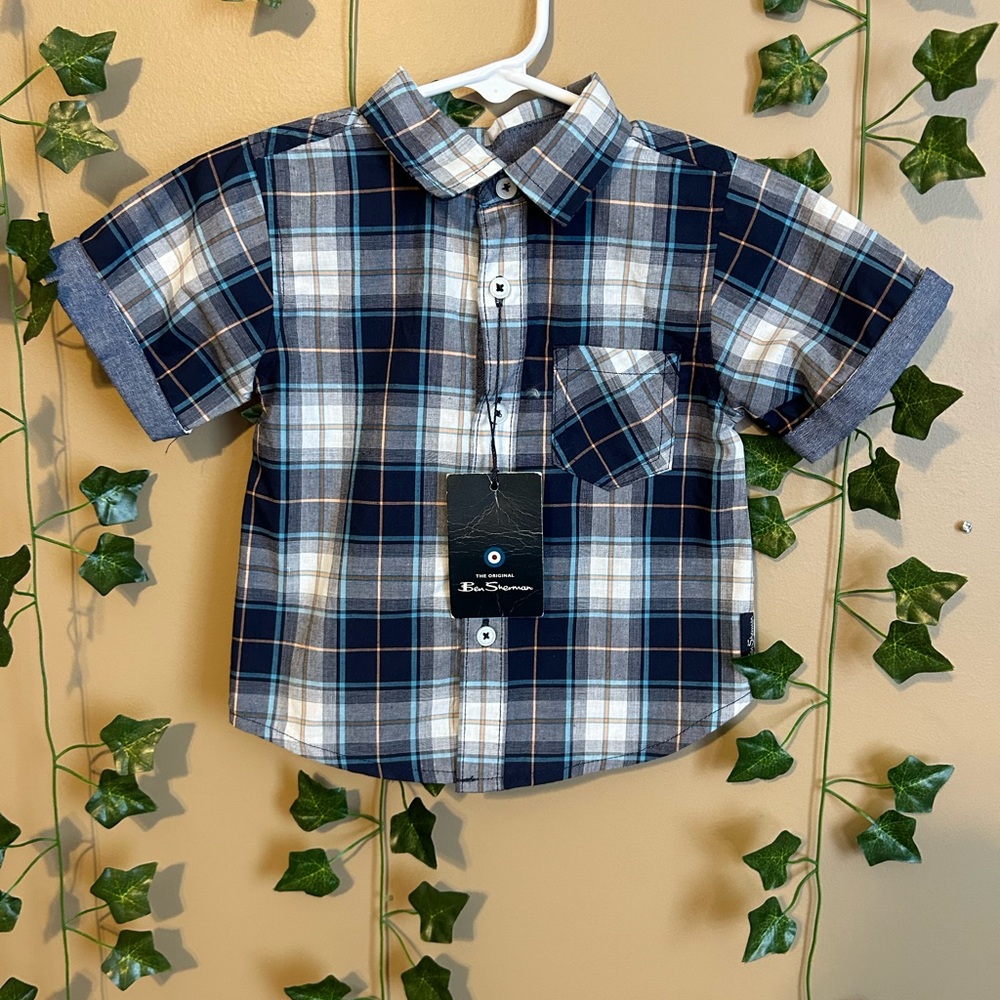 🛑 SOLD~NWT Ben Sherman Boys Shirt